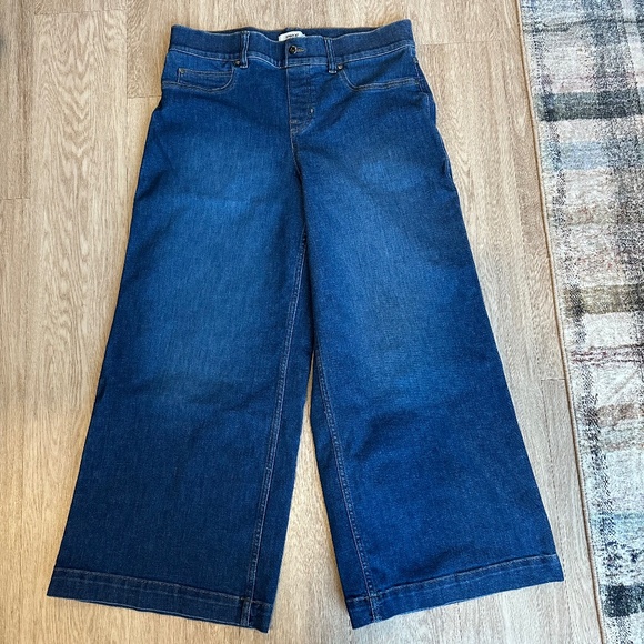 SPANXshape™ Original EveryWear Wide Leg Jeans | Authentic Blue Petite / 1X - Picture 1 of 2